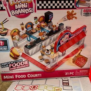 NIB Mini Brands Food Court Playset